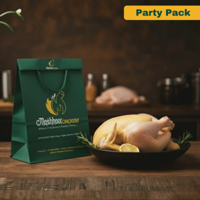 Fresh Broiler Chicken – Dress With Skin | Mashhoor Chicken Nagpur - Party Pack