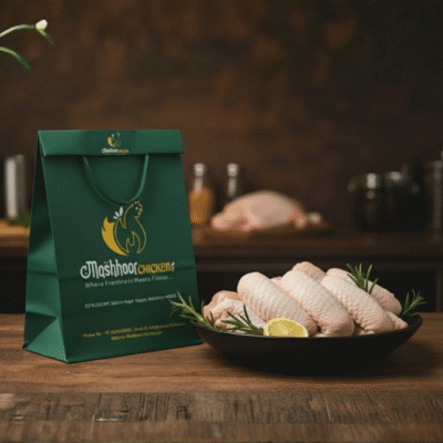 Fresh Broiler Chicken Winglets With Skin | Party-Perfect Cut | Mashhoor Chicken Nagpur